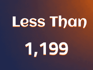 less than 1999