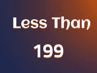 Offers Less Than 199